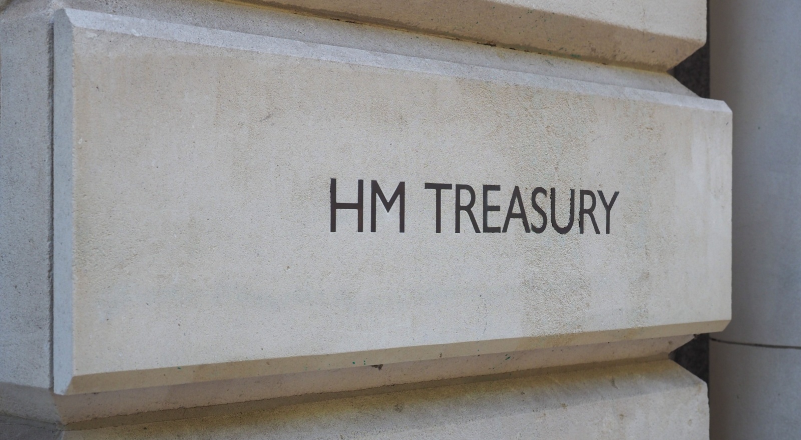 exterior of HM Treasury, London